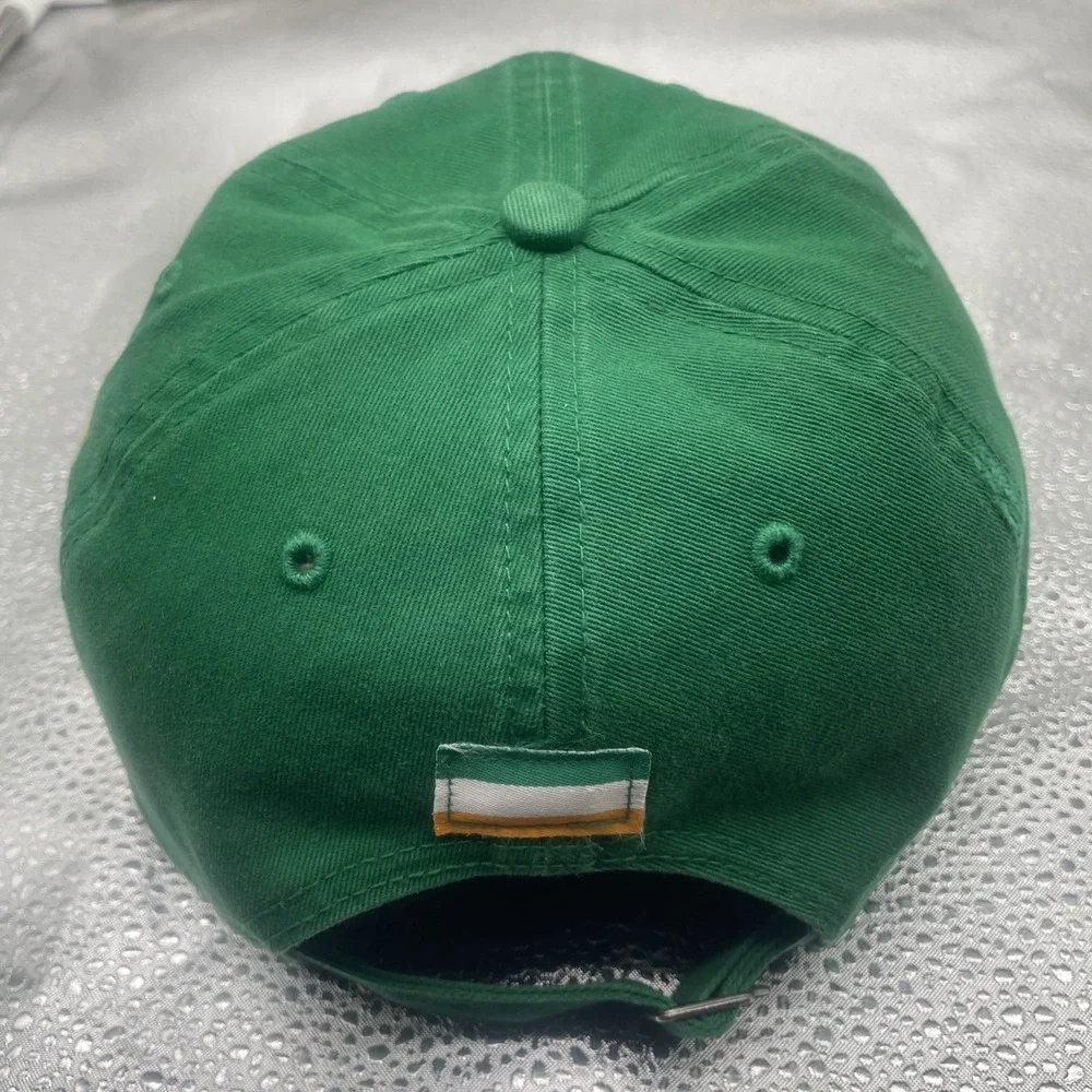 VTG NOTRE DAME FIGHTING IRISH CLOVER Adidas Grey On Bib-Climate